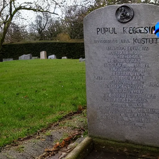 Image similar to paul krugman grave at highgate cemetery in london