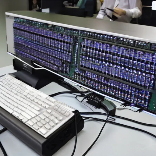 Image similar to a computer which so powerful is about to fly