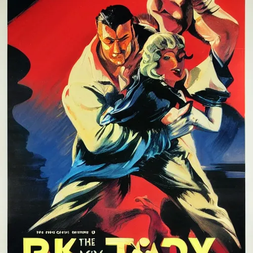 Prompt: vintage movie poster art for riki - oh the story of ricky by greg manchess, tooth wu and frank miller