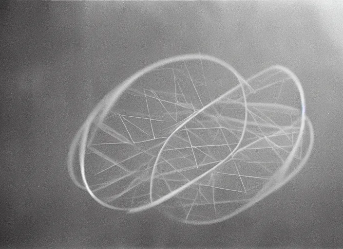 Prompt: an underexposed kodak 500 photograph of a double helix, volumetric fog, muted color