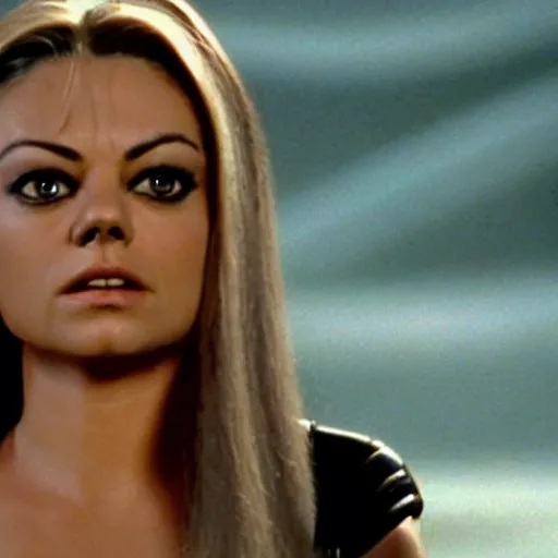 Image similar to A still of Mila Kunis as Seven of Nine in Star Trek: Voyager (1995)