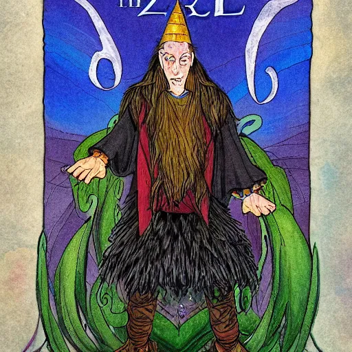 Image similar to the wizard ged from a wizard of earth sea by urusula le guin