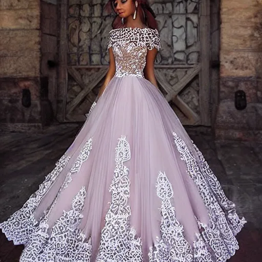 Image similar to a beautiful dress - n