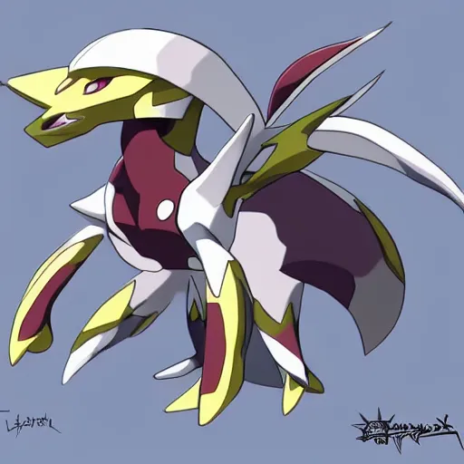 Prompt: New Legendary Pokemon, Concept art, trending on deviantart,