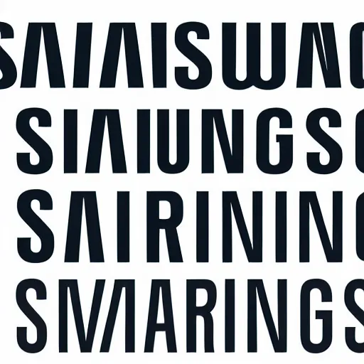 Prompt: Samsung SmartThings, Logo design, designed by Motion graphics