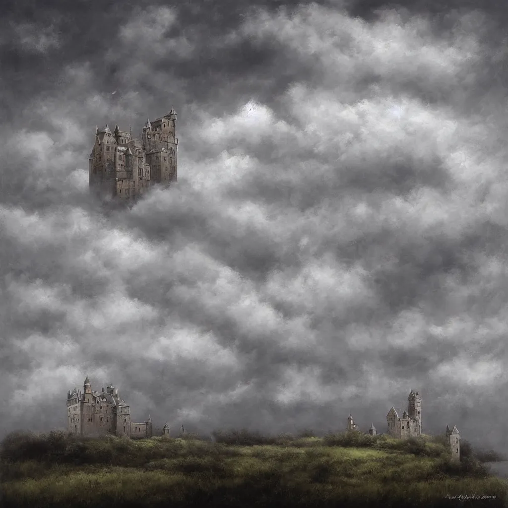 Image similar to castle in clouds by lee madgwick