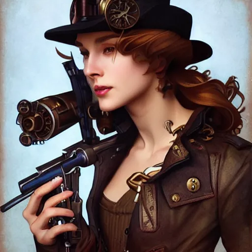 steampunk gunner