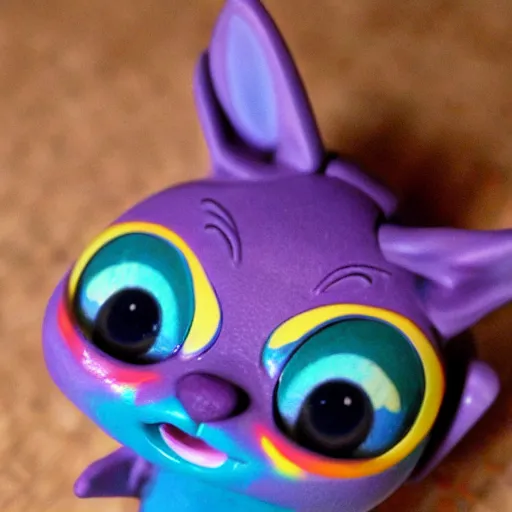 Image similar to Liminal space in outer space, my littlest pet shop toy!!!!!