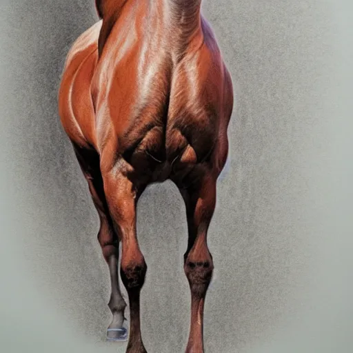 Horse Colour Pencil Drawing On White Stock Illustration 1455063743 |  Shutterstock