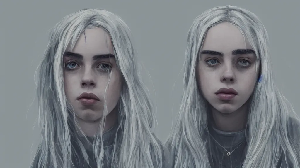 Image similar to billie eilish marry, ceremony, concept art, generated by artificial intelligence, 8K UHD, trending on artstation, extremely detailed