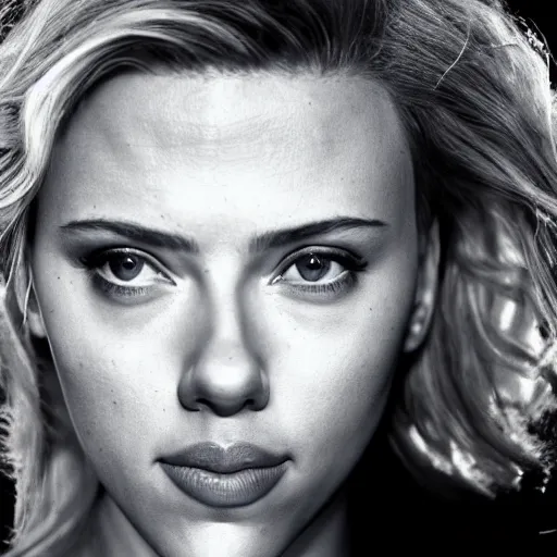 Prompt: photograph of scarlett johansson taken by david lazar, natural lighting, highly detailed face, 8 k