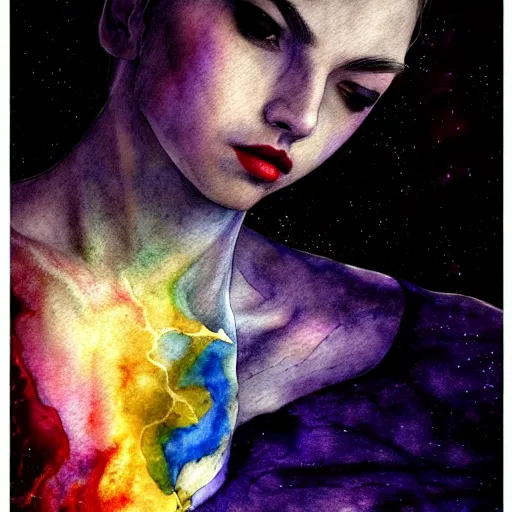 Image similar to the energy of dreams, 8 k resolution, beautiful, dark ambient, neoplasticism art, marvel comics dslr hdr, art by artemisia gentileschi, water color, artstation, concept art, smooth, sharp focus, illustration