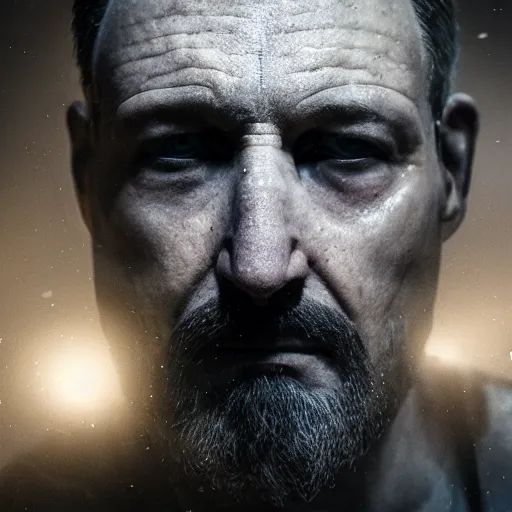 Prompt: Paul Tremblay Head Full of Ghosts, extremely moody lighting, glowing light and shadow, atmospheric, fine art, trending, featured, 8k, photorealistic, complex,symmetrical , 3-point perspective, hyper detailed, unreal engine 5, IMAX quality, cinematic, high resolution, 3D, PBR, path tracing, volumetric lighting, octane render, arnold render