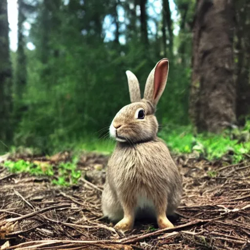 Image similar to rabbit in the forest