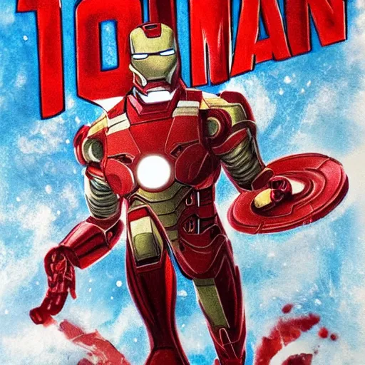 Image similar to a fox as iron man