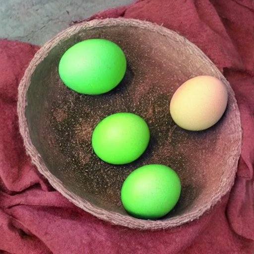 Prompt: goblin eggs