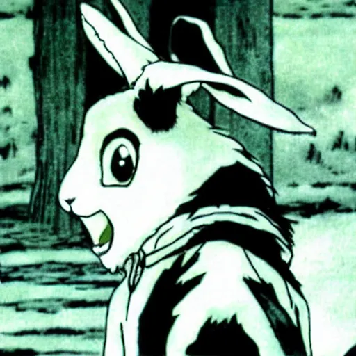 Image similar to a rabbit in the manga Berserk