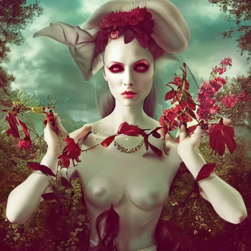 Prompt: scene of dreams by Natalie Shau, masterpiece