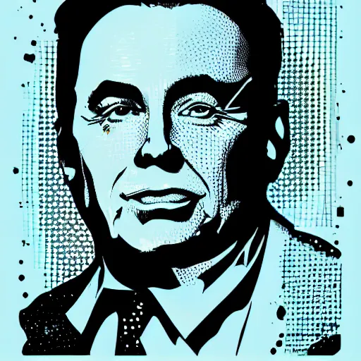 Image similar to individual francois legault quebec prime minister portrait retro futurist illustration art by butcher billy, sticker, colorful, illustration, highly detailed, simple, smooth and clean vector curves, no jagged lines, vector art, smooth andy warhol style