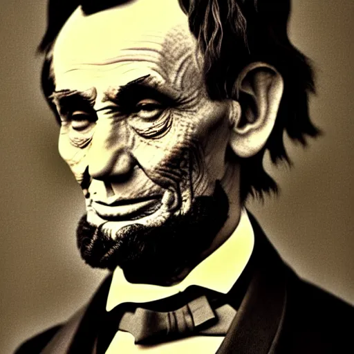 Prompt: Abraham Lincoln as Joe Dirt