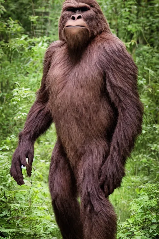 Image similar to Bigfoot's senior photo