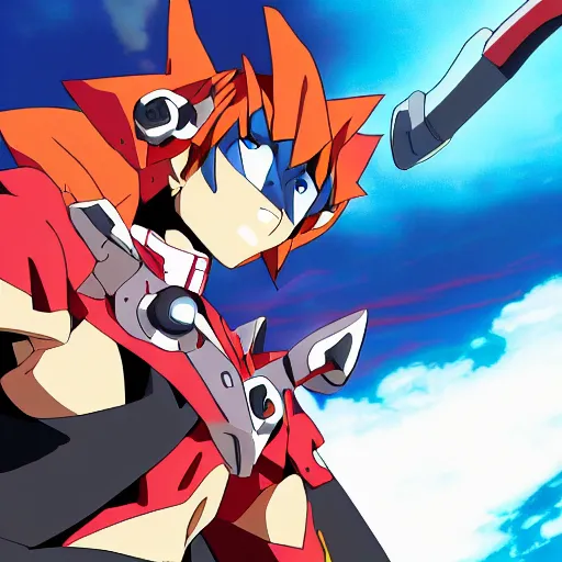 Image similar to gurren - lagann