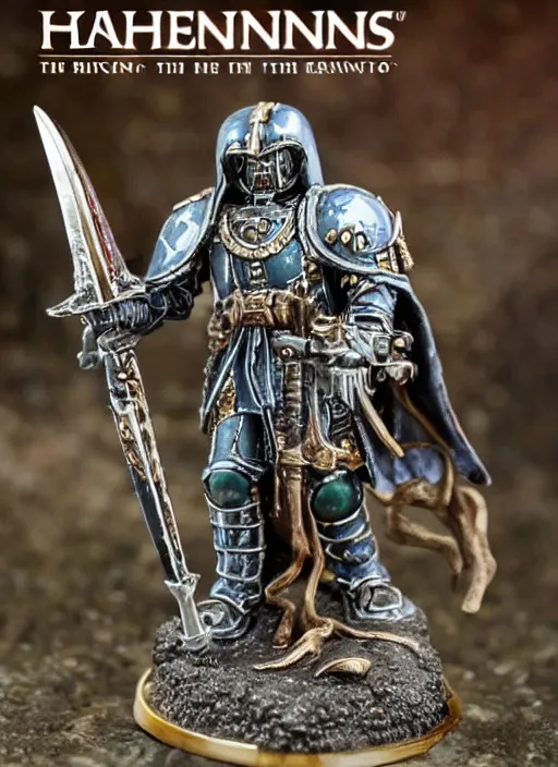 Prompt: 8 0 mm resin detailed miniature of a warhammer 4 0 k lord of the rings, product introduction photos, 4 k, full body,