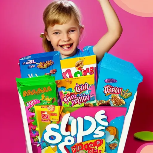 Image similar to kids cereal box