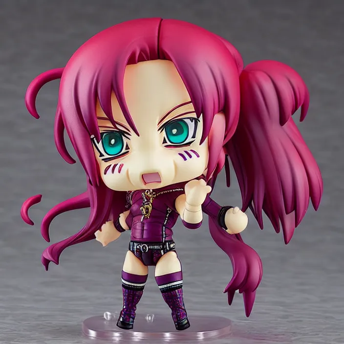 Image similar to diavolo, an anime nendoroid of diavolo, jojos bizarre adventure, figurine, detailed product photo