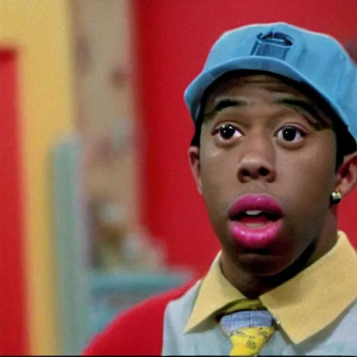 Image similar to a tv still of Tyler, The Creator starring in Kenan & Kel (1999)