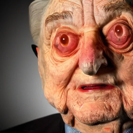 Image similar to george soros as a ancient vampire, cinematic key light ultra realistic, photorealism, dramatic volumetric lighting award winning 8 k ray tracing