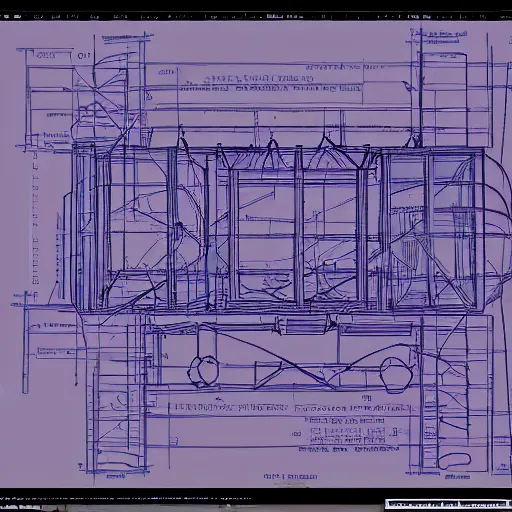 Image similar to blueprints of how build an antigravity engine, sci fi, high quality