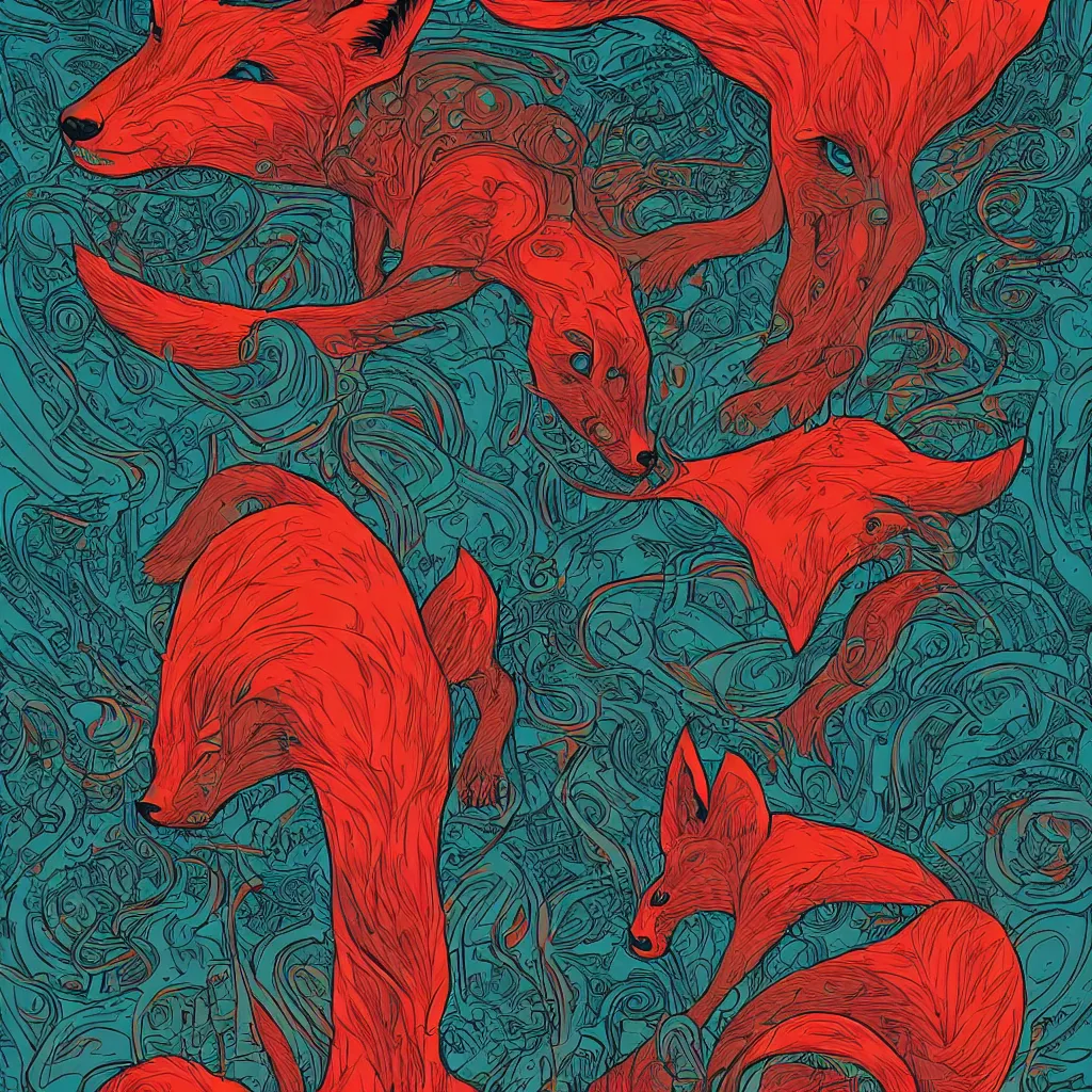 Image similar to fox face by kilian eng