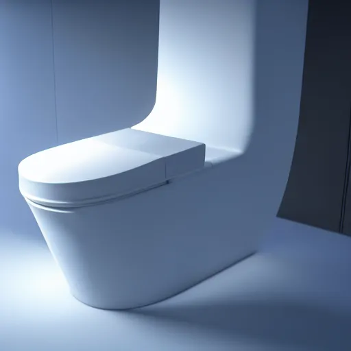 Prompt: : futuristic abstract toilet, cinematic lighting, hyper - realistic, detailed, render by c 4 d octane, unreal engine, 8 k 3 d render
