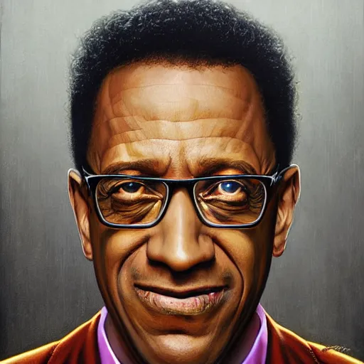 Image similar to gustavo fring portrait by Jason Edmiston, donato giancola, Joseph Christian Leyendecker, Les Edwards, Ed Repka, WLOP, Artgerm