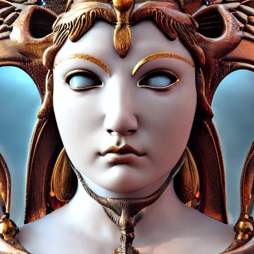 Image similar to perfectly - centered close - up portrait - photograph of goddess of death, cgi, anisotropic filtering, high definition textures, 4 kuhdtv, 8 k resolution, 1 6 k, 3 2 k, meticulous details, maximalist, shaders, rtx on.