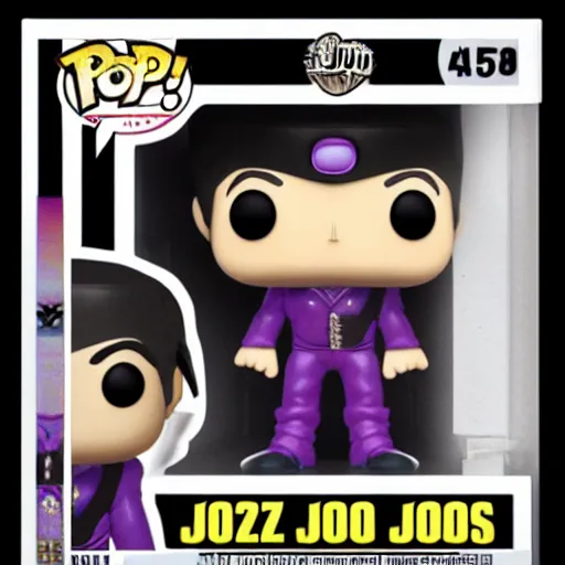 Image similar to jojos bizarre adventure, funko pop