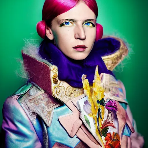 Image similar to anastasia bezrukova by david lachapelle