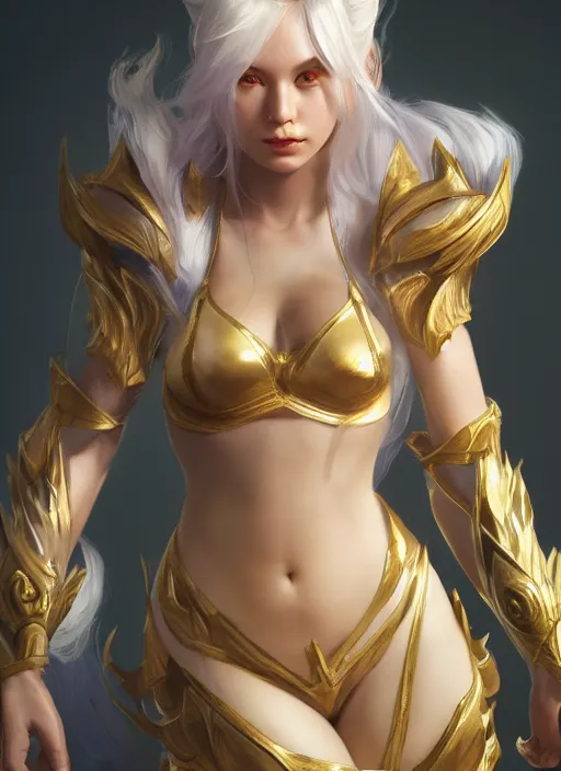 Image similar to lux, from league of legends, au naturel, hyper detailed, digital art, trending in artstation, cinematic lighting, studio quality, smooth render, unreal engine 5 rendered, octane rendered, art style by klimt and nixeu and ian sprigger and wlop and krenz cushart