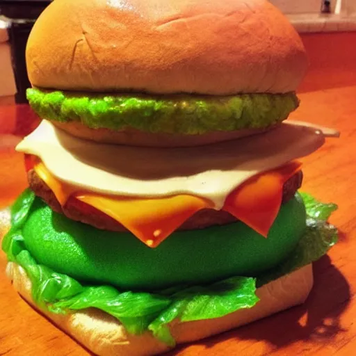 Image similar to slime burger, craigslist photo