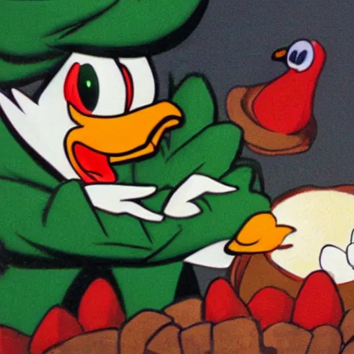 Prompt: count duckula hatching