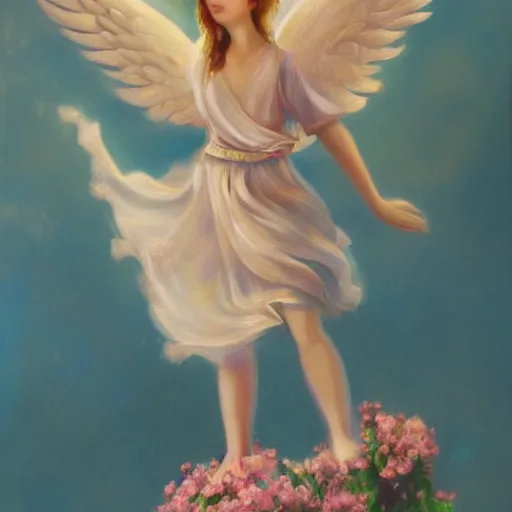 Image similar to an Angel Flower