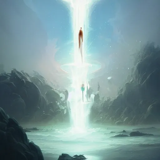 Image similar to reaching enlightenment, highly detailed, digital painting, artstation, sharp focus, smooth, concept art, illustration, art by peter mohrbacher and emmanuel shiu and martin johnson heade and bastien lecouffe - deharme