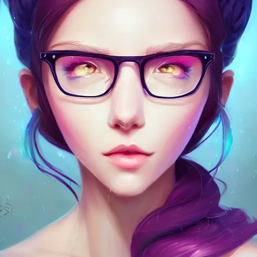 Image similar to a portrait of lilly, art by lois van baarle and loish and ross tran and rossdraws and sam yang and samdoesarts and artgerm and saruei and disney and wlop, digital art, highly detailed, intricate, sharp focus, trending on artstation hq, deviantart, unreal engine 5, 4 k uhd image