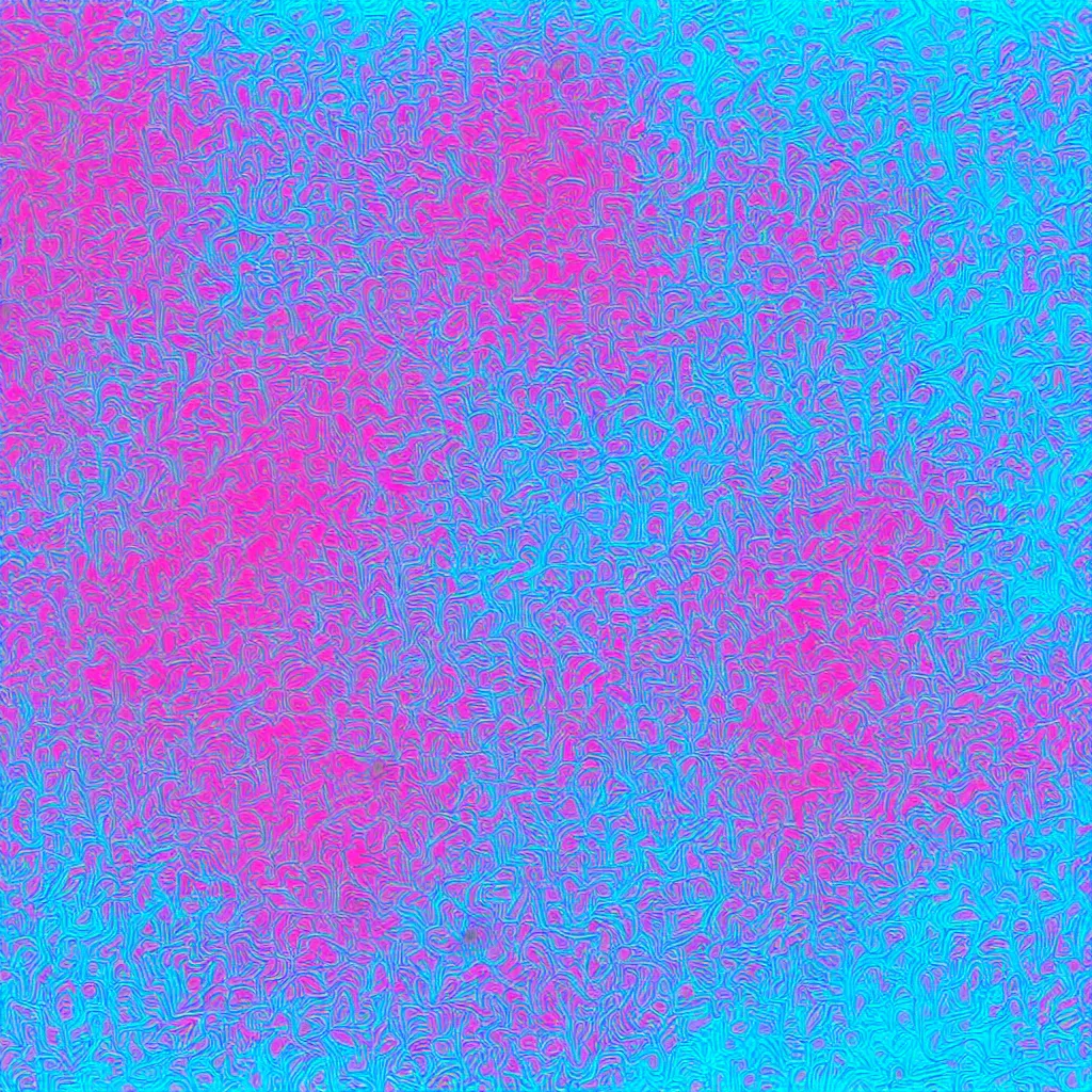 Image similar to a blue and pink background with a pattern, a computer rendering by ronnie landfield, trending on behance, generative art, anaglyph filter, anaglyph effect, stipple
