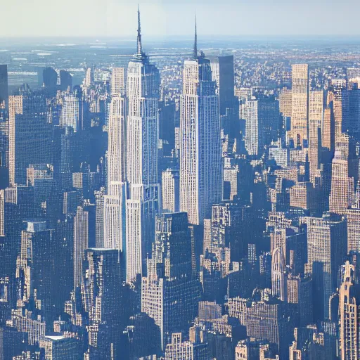 Image similar to serene rivers of water flowing from the windows of the empire state building, fluid simulation, long shot, 2 0 0 mm, orthogonal perspective, photorealist, panorama, new york background, detailled, sharp focus, realistic, trending on artstation, cg society, 8 k, unreal