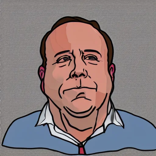 Prompt: alex jones as a cupcake, detailed