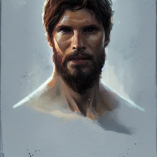 Image similar to portrait of a man by Greg Rutkowski, Jacen Solo from the Star Wars Expanded Universe, highly detailed portrait, digital painting, artstation, concept art, smooth, sharp foccus ilustration, Artstation HQ