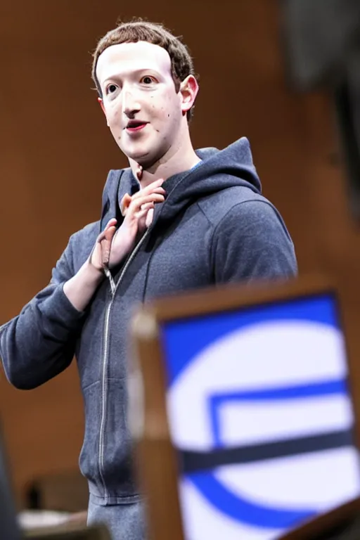 Prompt: overlord zuckerberg