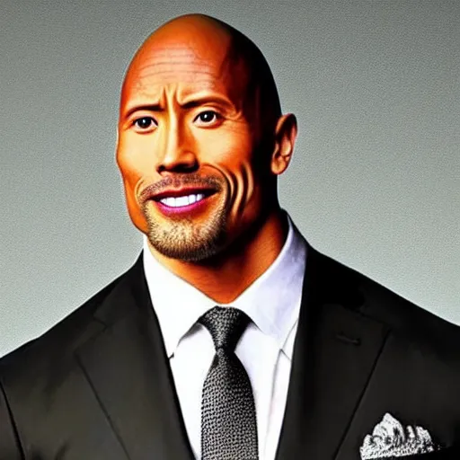 Prompt: photo of Dwayne Johnson as a chinese man